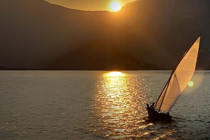 Alghero Sunset Sailing Tour with Aperitif: Vintage Boat, Snorkel & Capo Caccia Views photo 1