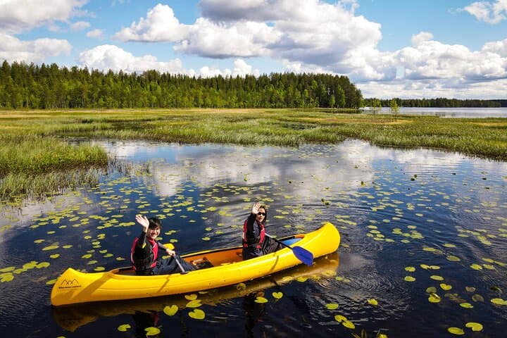 Reindeer Farm Visit and Canoe Trip Near Rovaniemi: A Lapland Nature Experience photo 2