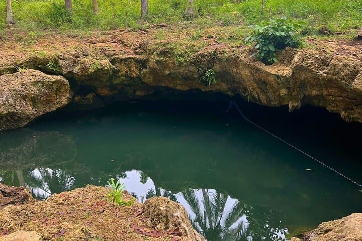 Bohol Anda & Candijay Caves and Waterfalls Private Tour — Cabagnaw Cave Pool, Can-Umantad Falls & Quinale Beach photo 2