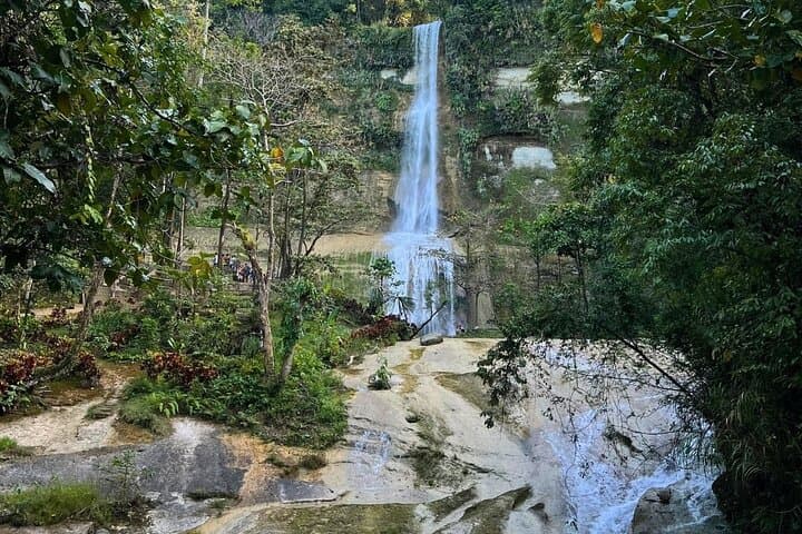 Bohol Anda & Candijay Caves and Waterfalls Private Tour — Cabagnaw Cave Pool, Can-Umantad Falls & Quinale Beach