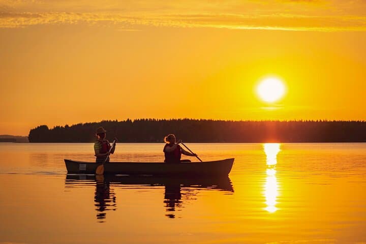 Midnight Sun Canoe Trip in Lapland: Paddle the Arctic's Endless Day photo 2