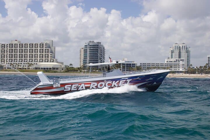 Early Bird Sea Rocket Speed Boat Cruise — Fort Lauderdale Skyline, Mega-Yachts & Millionaire Mansions photo 2