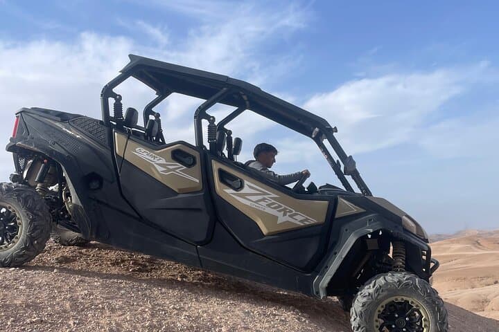 Agafay Desert Buggy Adventure from Marrakech — 2-Hour 4‑Seater Ride to the Lake photo 2