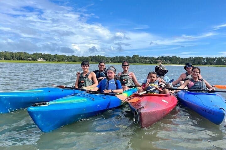 Paddle with Dolphins: Family-Friendly Kayak Tours on Hilton Head's Broad Creek photo 3