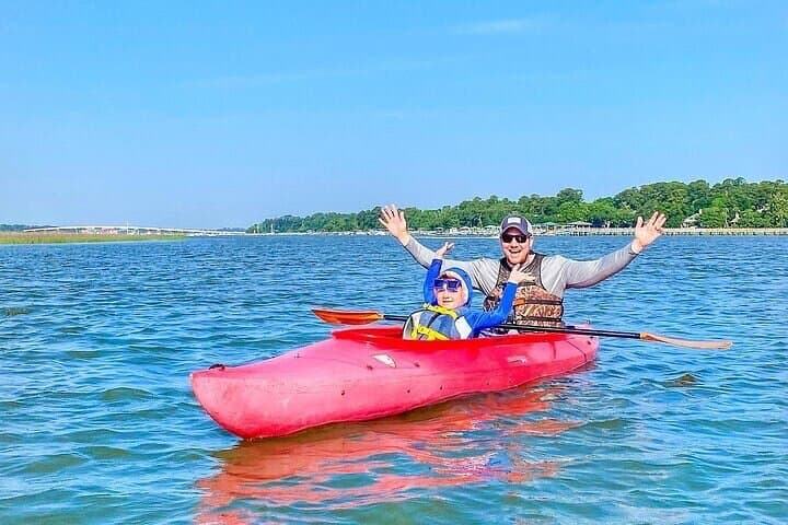 Rent Kayaks in Hilton Head Island: Paddle Broad Creek Estuary to Find Dolphins photo 3