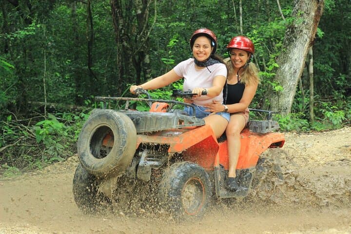 Riviera Maya Half-Day Jungle Adventure: ATVs, Ziplines & Cenote Swim photo 4