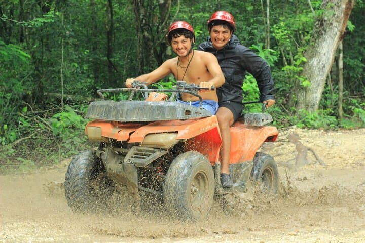 Riviera Maya Half-Day Jungle Adventure: ATVs, Ziplines & Cenote Swim photo 2