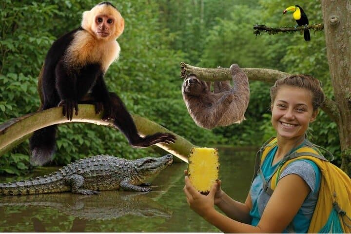 Panama Canal Boat Safari to Monkey Island & Fruit Market