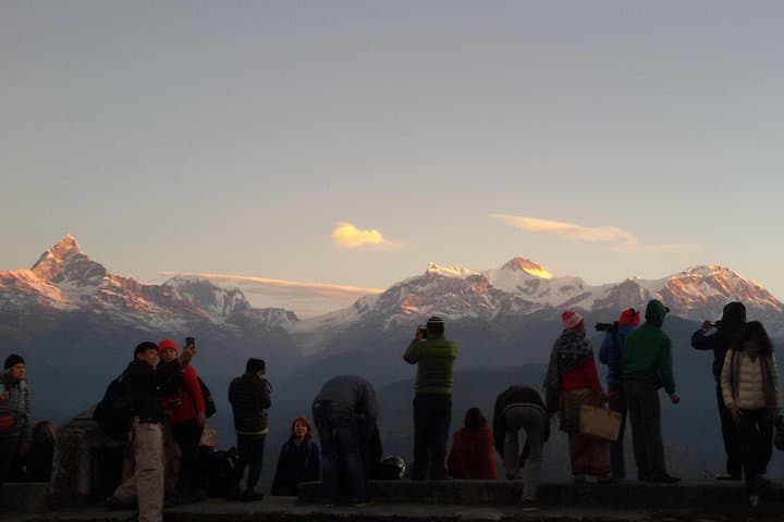 Chasing First Light Above Pokhara