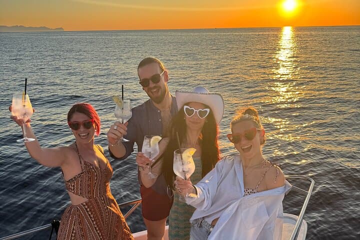 Sunset Catamaran Tour in Palermo: Aperitif, Snorkel & Capo Gallo Sunset
