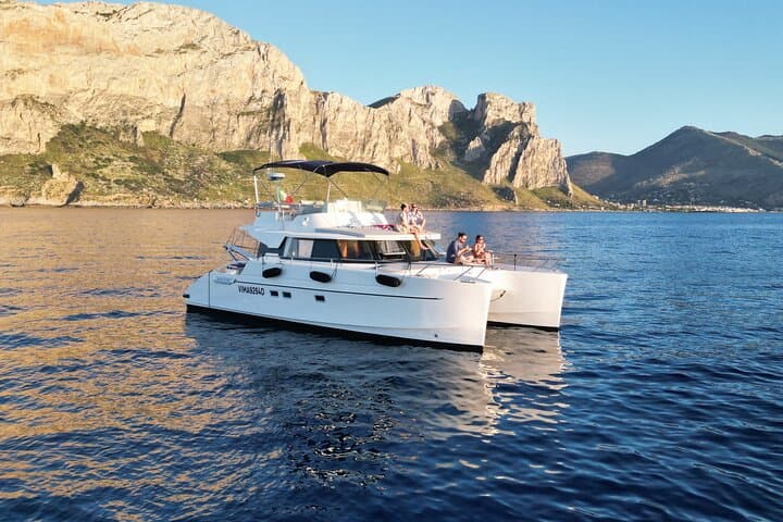 Sunset Catamaran Tour in Palermo: Aperitif, Snorkel & Capo Gallo Sunset photo 2