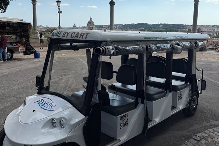 Gianicolo and Trastevere Golf Cart Tour: 1.5-Hour Panoramic Rome Ride photo 2