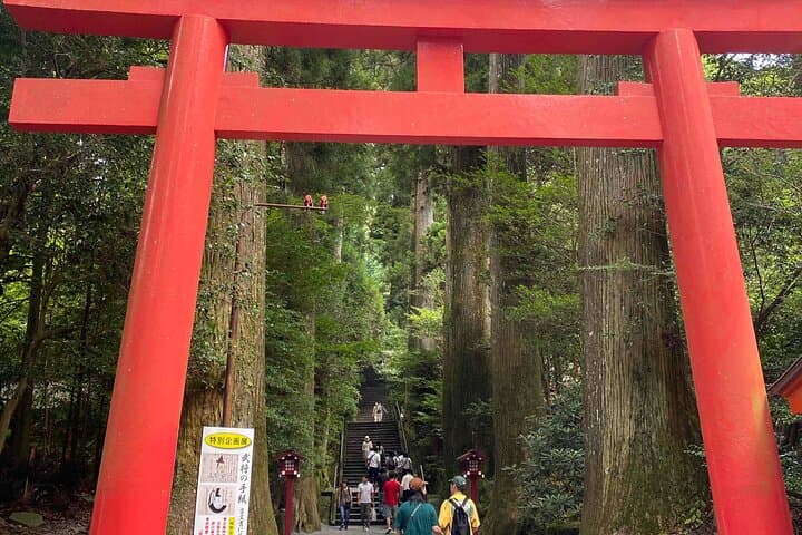 Drive and Discover Hakone: Shrine, Sekisho Checkpoint & Lake Ashi Torii photo 4