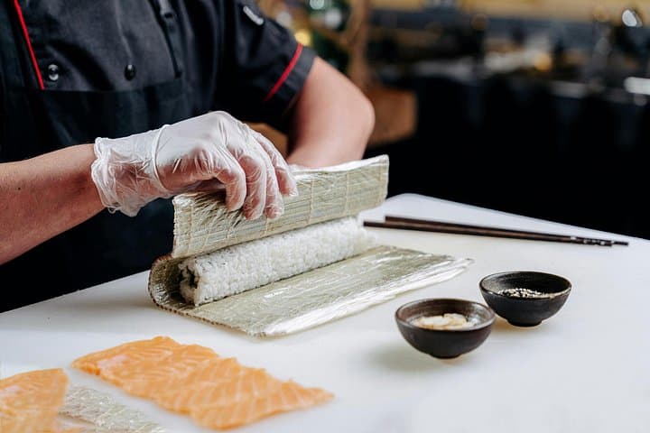 Hands-On Sushi Making and Dotonbori Street Food Tour in Osaka photo 3