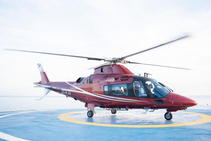 Above Antalya: A Helicopter Tour Over Coast, Cliffs, and Ancient Ruins