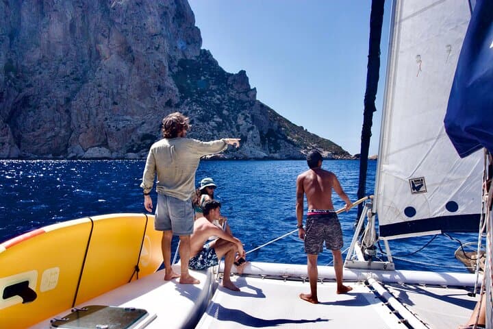 Private Catamaran Adventure: Cala Jondal to Formentera & Es Vedrá photo 2
