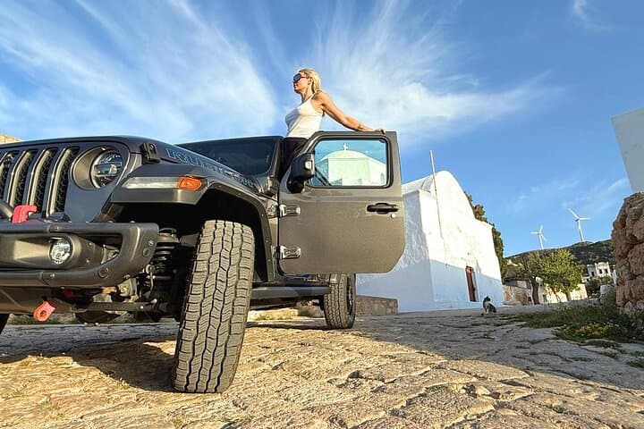 West Milos Jeep Safari to Hidden Beaches & Sunset Picnic photo 3