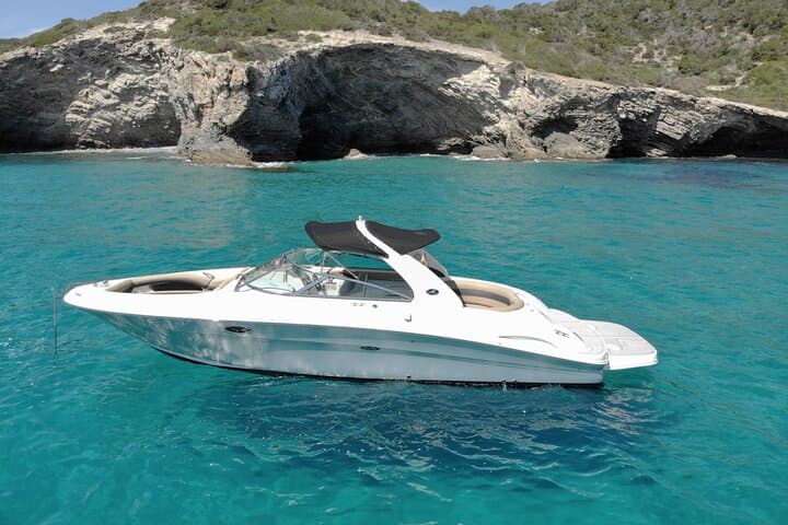 Private 8-Hour Sea Ray Charter from Ibiza to Formentera: Snorkel, SUP & Beach Hopping photo 1