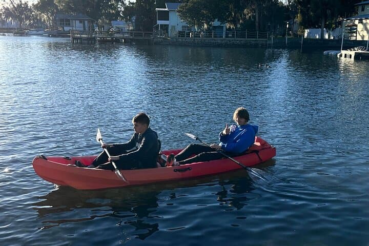Paddle Kings Bay: Tandem Kayak Rental to Three Sisters Springs in Crystal River photo 6