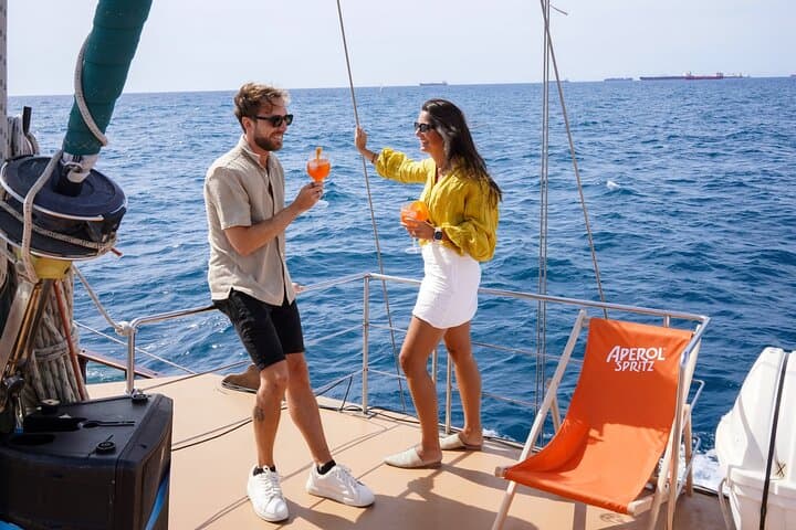 Aperol Spritz Sailing Cruise in Barcelona: 90-Min Coastal Sail & Tapa photo 2