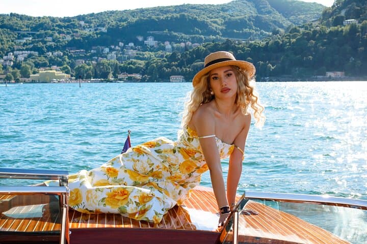 Lake Como 2-Hour Private Boat Tour: Villas, Waterfalls & Photos from a Classic Wooden Launch photo 6