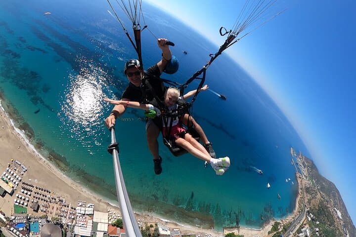 Alanya Tandem Paragliding Over Kleopatra Beach — 700m Scenic Flights photo 5