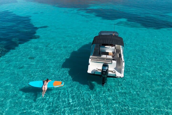 Private Boat Tours Around Ibiza: Cala Bassa & Cala Conta Snorkel Cruise photo 1