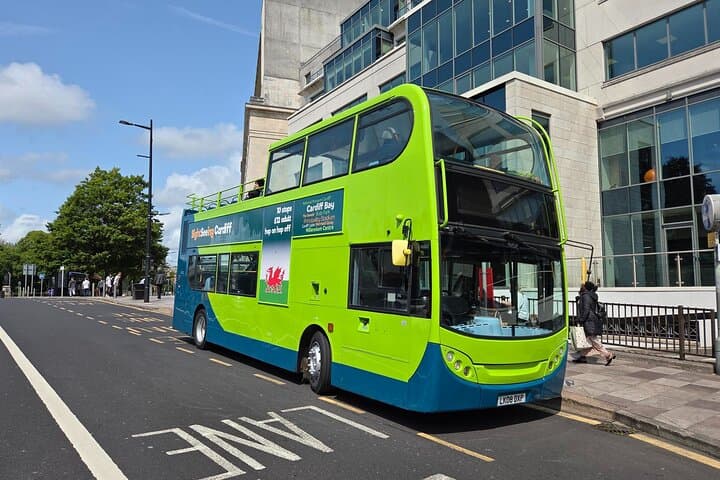 Explore Cardiff by Open-Top Bus: Hop-On Hop-Off City Sightseeing Tour