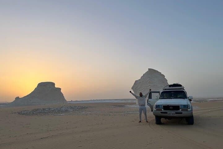 White Desert & Bahariya Oasis: 2-Day Black and White Desert Camping Adventure from Cairo photo 4