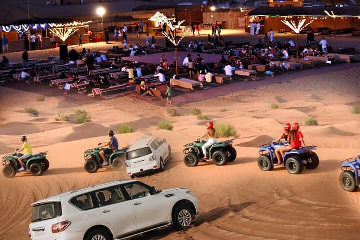 Evening Dubai Desert Safari: Quad Biking, Dune Bashing & Bedouin Camp Experience photo 5