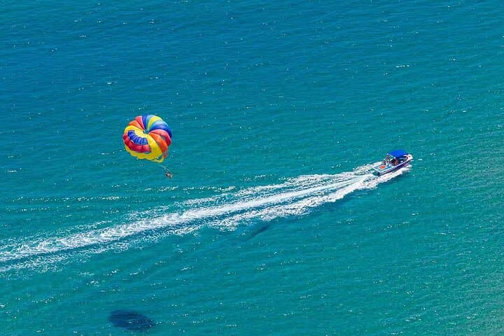 Parasailing Near Burj Al Arab: Dubai Coast Aerial Experience photo 2