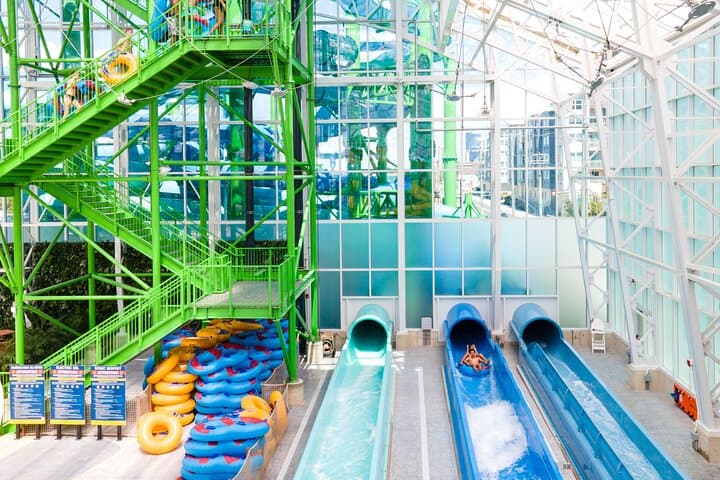 Island Waterpark at Showboat — Atlantic City Boardwalk Waterpark, FlowRider & Slides