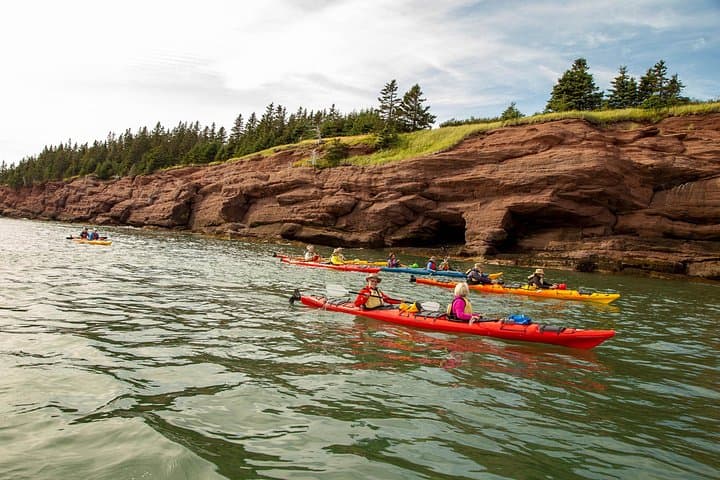 Paddle the Sea Caves: Kayak St. Martins and the Bay of Fundy's Red Cliffs photo 4