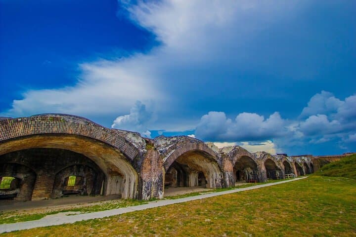 Pensacola Beach Fort Pickens Dolphin Cruise Tour — Fort History and Dolphin Watching