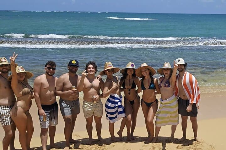 Luquillo Beach & Las Pailas River Day Trip — Kioskos, Natural Water Slides, and Coastal Time photo 2
