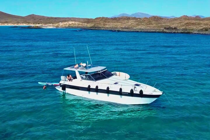 Private Yacht to Isla de Lobos from Lanzarote — Gourmet Barbecue & Snorkel photo 1