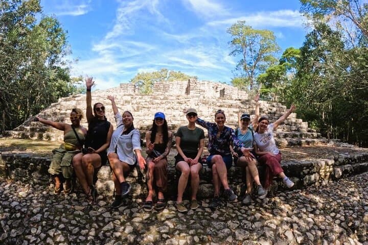 Ultimate Maya Experience: Private Tour to Coba, Punta Laguna & Spider Monkeys