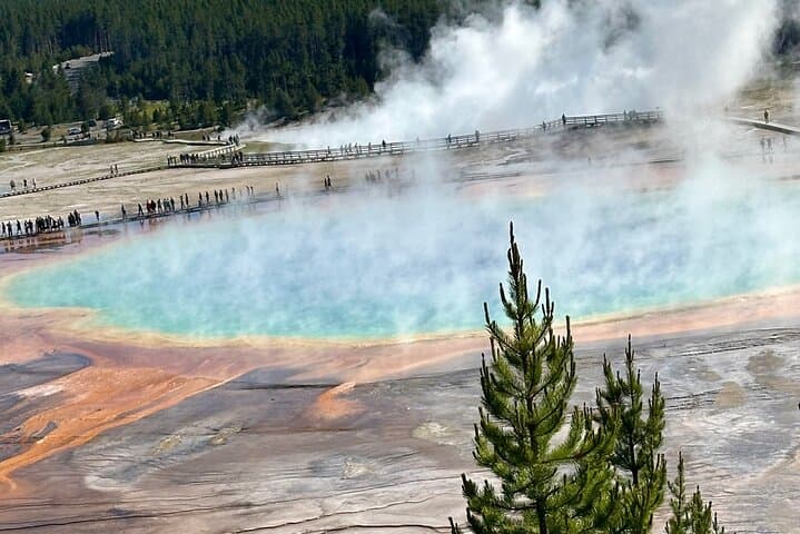 Yellowstone Hot Springs & Geysers Private Tour from Bozeman photo 3