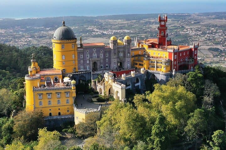 Day Trip from Lisbon: Sintra, Pena Palace, Quinta da Regaleira, Cabo da Roca & Cascais