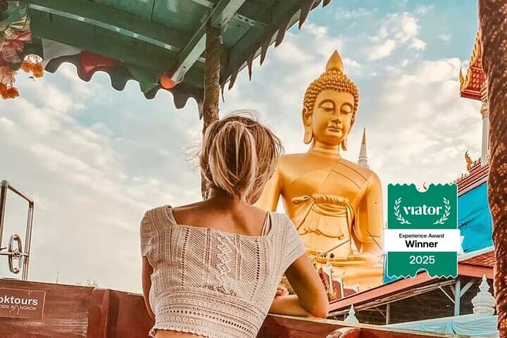 Hidden Bangkok Longtail Boat Tour: Canal Life and Big Buddha in 2 Hours photo 1