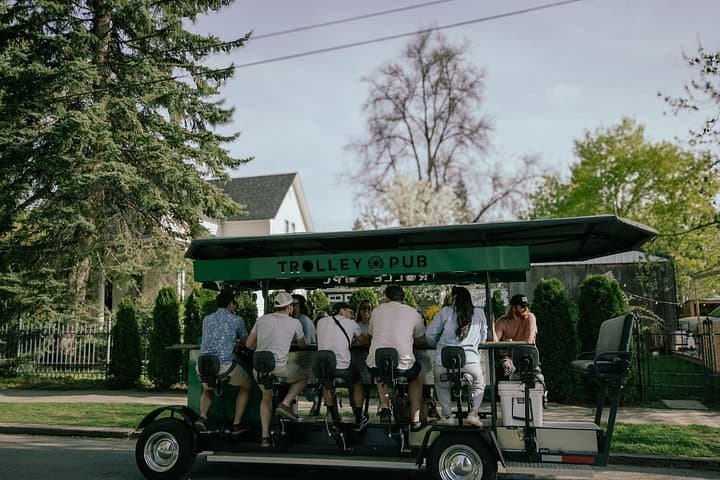 Pedal and Pour: Coeur d'Alene Trolley Pub Party Bike Tour photo 4