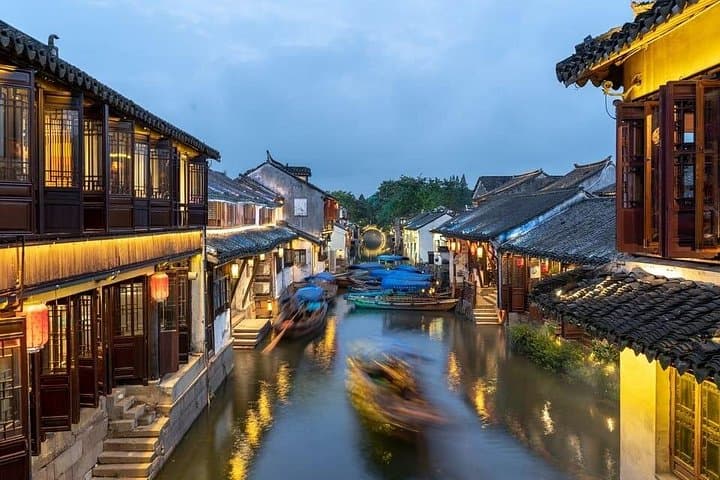 Zhujiajiao Water Town Private Tour from Shanghai with Covered Boat Ride