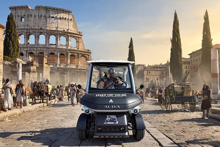Imperial Rome by Golf Cart: 3-Hour Private Tour from the Colosseum photo 4