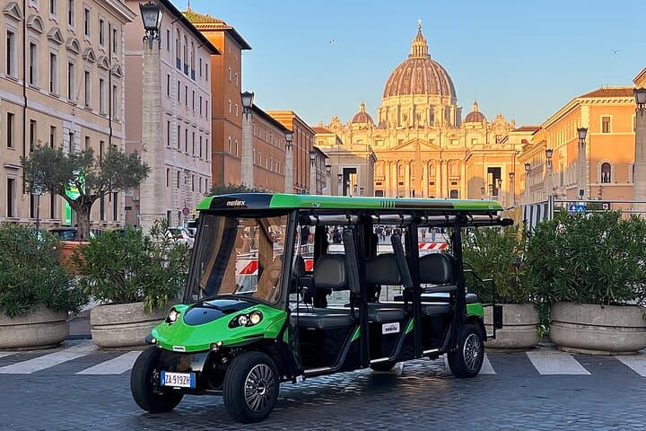 Sunset Golf Cart Tour in Rome: Golden-Hour Colosseum & Aperol Spritz photo 4
