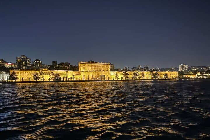 Bosphorus Night Lights Cruise: Evening Boat Tour with Tea & Cookies in Istanbul photo 5