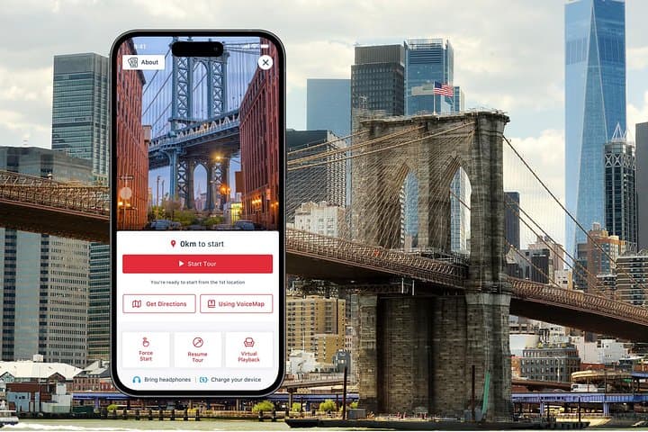 Brooklyn Bridge & DUMBO: Self-Guided Walking Tour of History and Sights