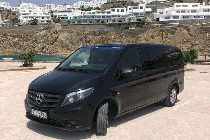 Private Mykonos Highlights Tour by Luxury Van — Beaches, Villages & Panoramic Views