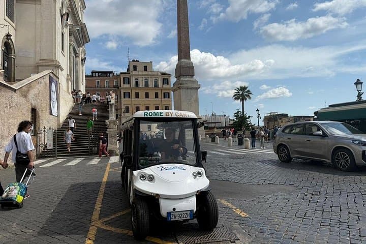 Ancient Rome Golf Cart Tour — Colosseum, Forum & Orange Garden in 1.5 Hours photo 1