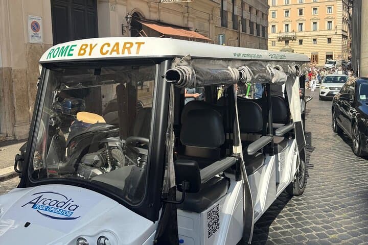 Rome by Golf Cart: 3-Hour Churches & Street Food Tour photo 3