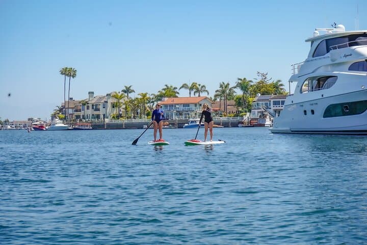 Glide Huntington Harbour: 90-Minute Guided Stand Up Paddleboard Tour photo 2